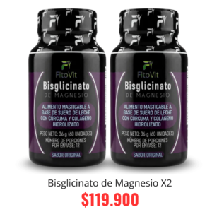 bisglicinato de magnesio x2