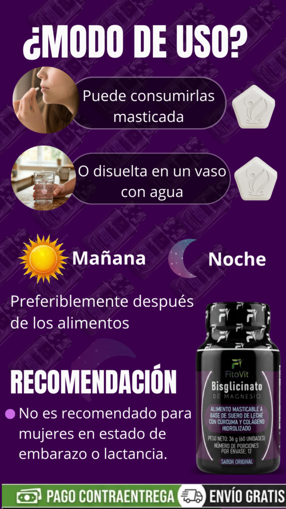 bisglicinato de magnesio x1