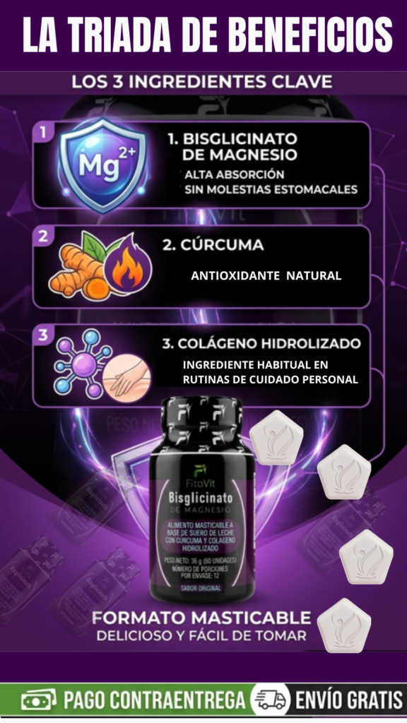 bisglicinato de magnesio x1